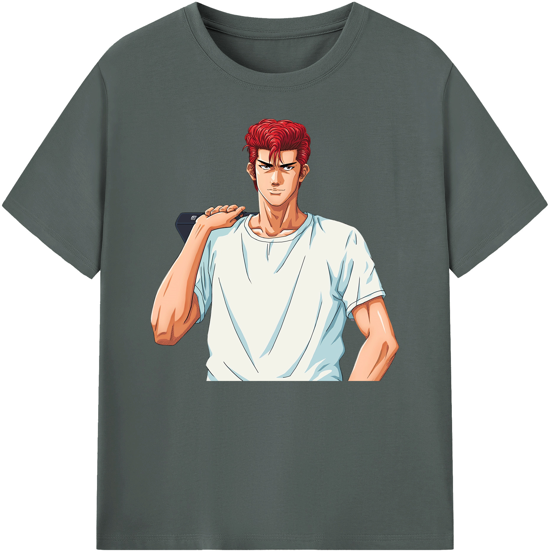 （画像用） SLAM DUNK／スラムダンク 綿100％ メンズ半袖Tシャツ｜肌触りやわらか＆通気性